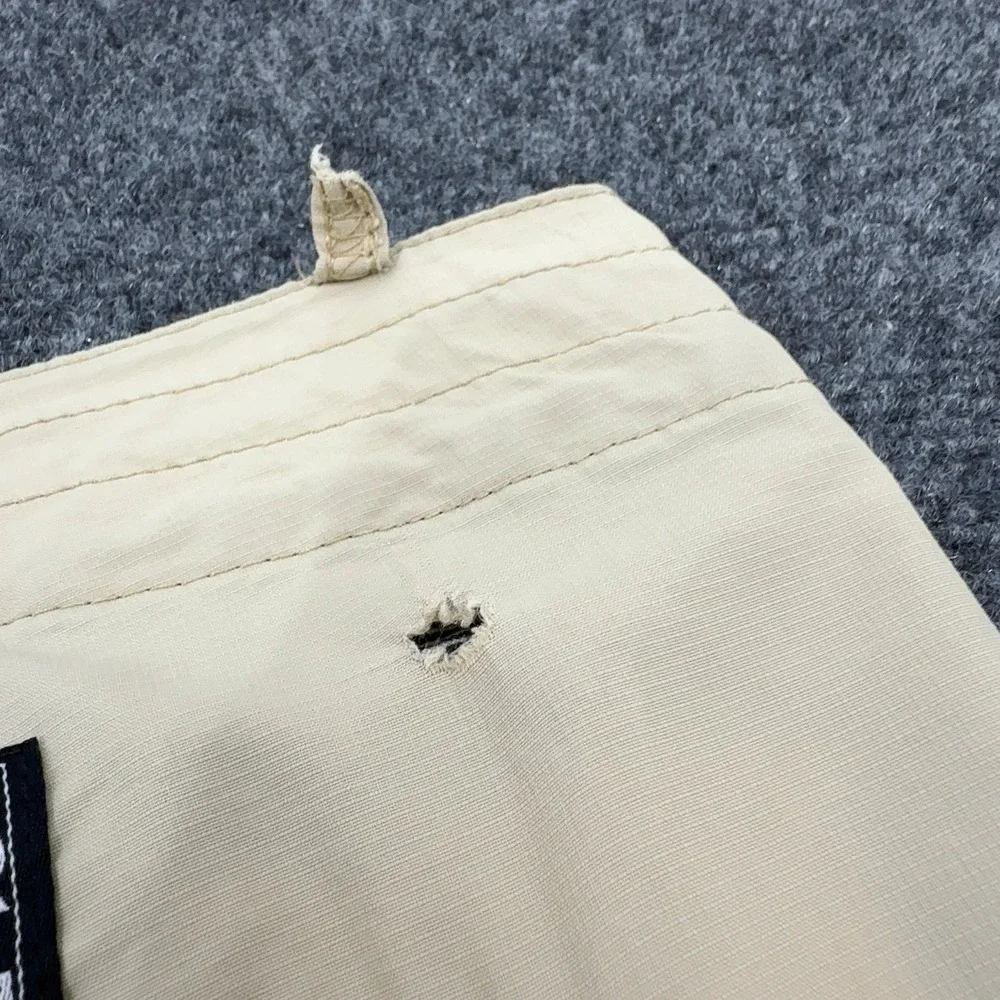 O'Neill Cargo Shorts Mens 34 Tan Khaki Ripstop X-Static XT2 Outdoor‎ Gorpcore